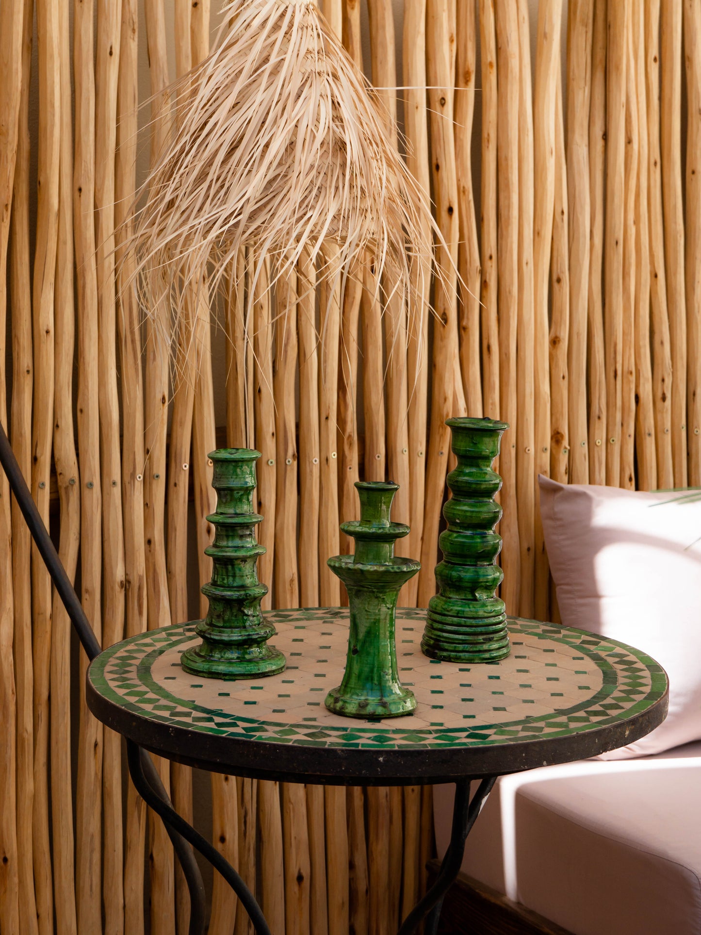 Bougeoir MIMOUNE - Poterie de Tamegroute