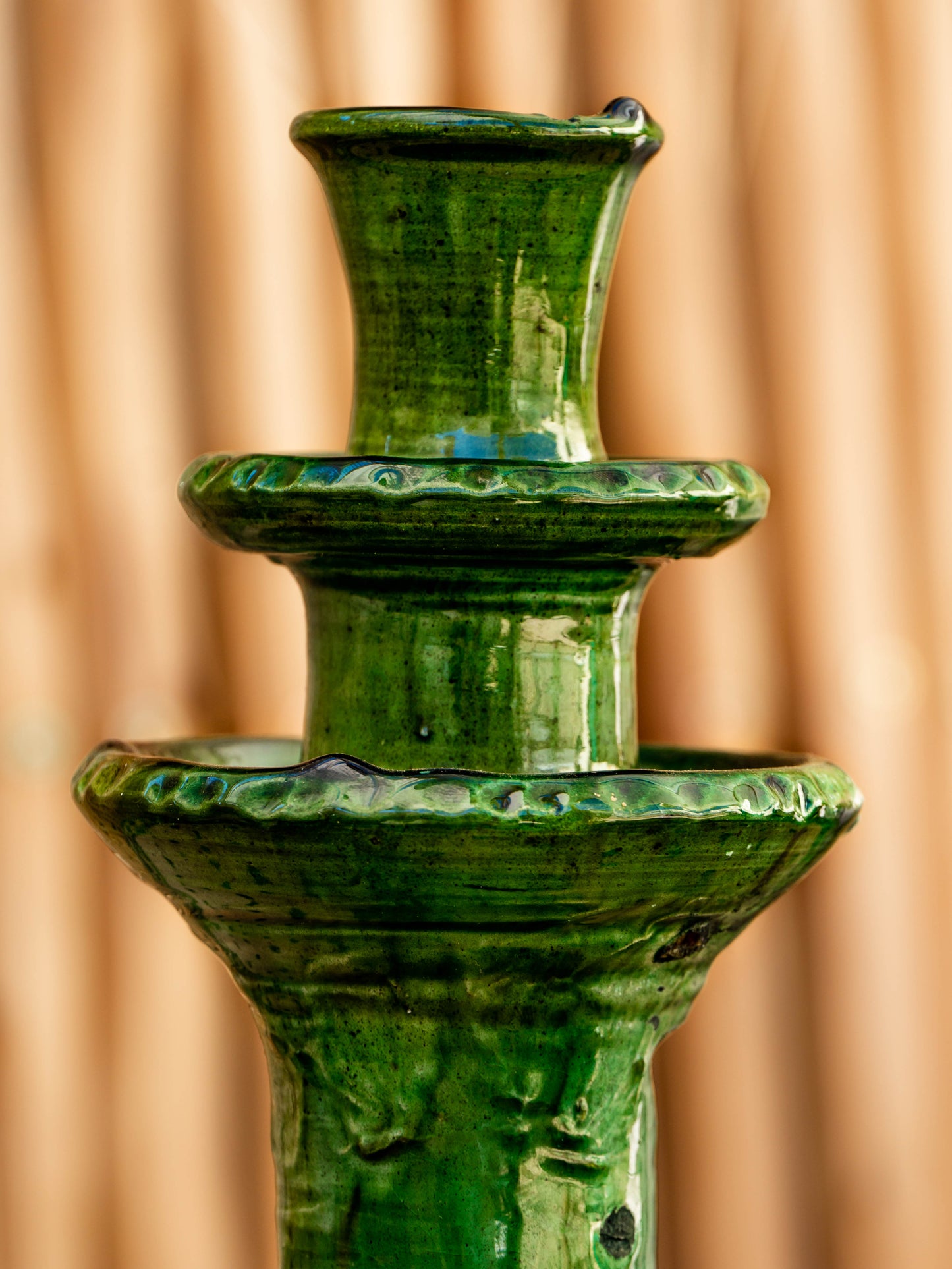 Bougeoir MANKOUCHA - Poterie de Tamegroute