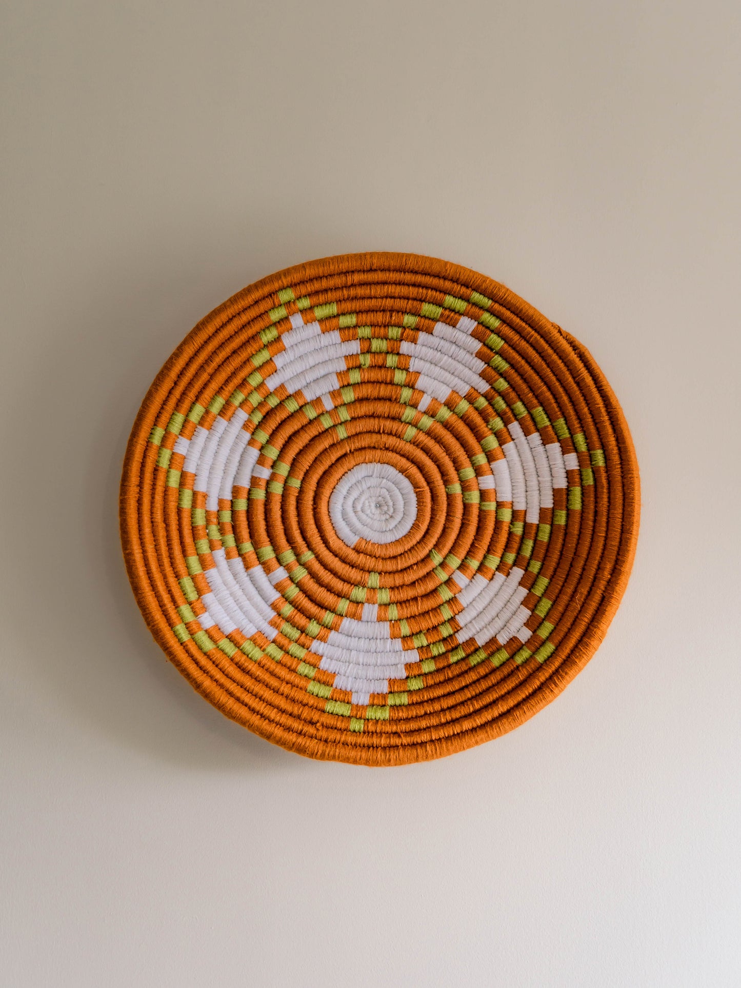 PANIER MURAL YASMIN - ORANGE - TAILLE L ⌀45cm
