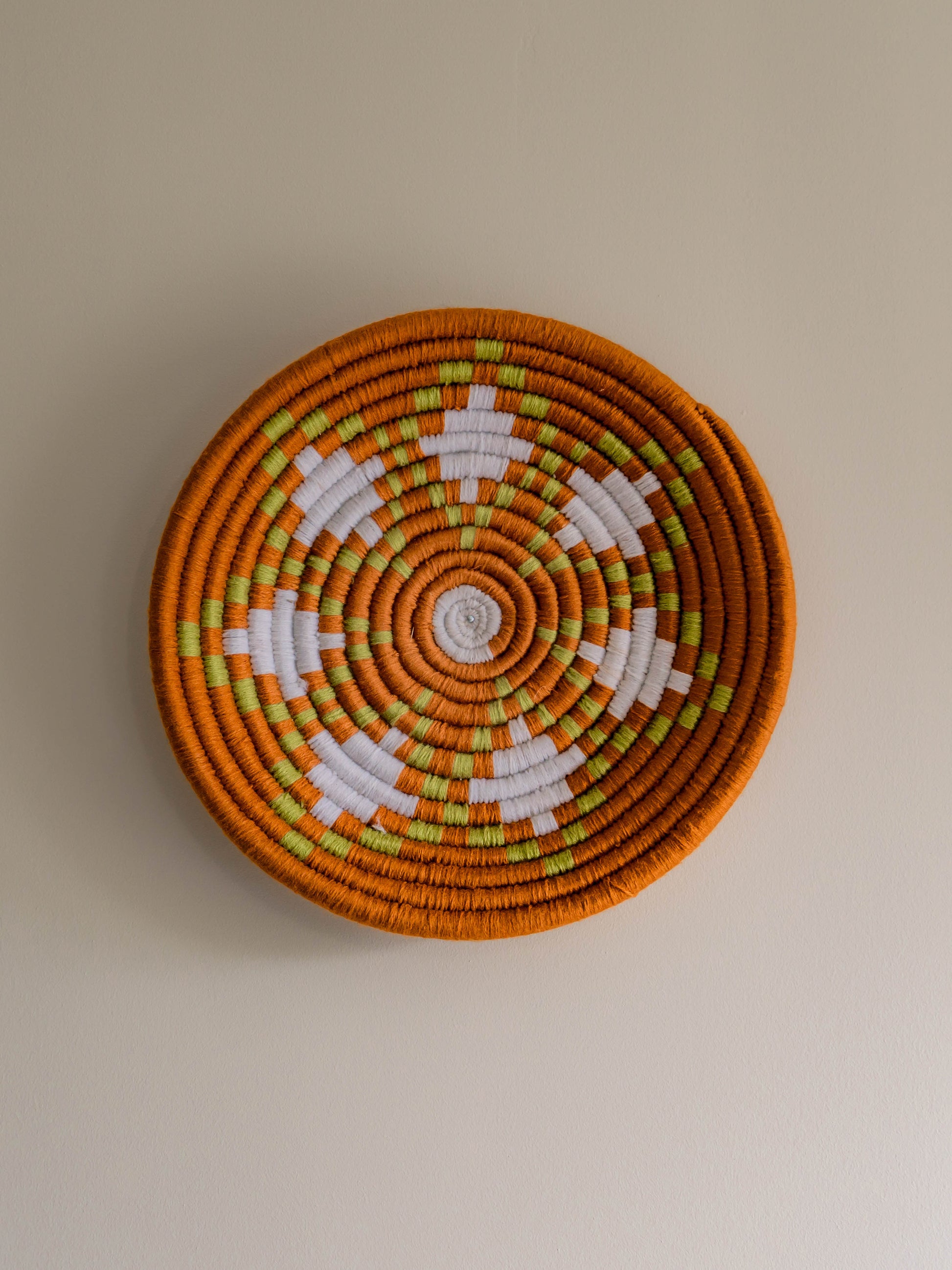 PANIER MURAL YASMIN - ORANGE - TAILLE M ⌀35cm