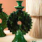 Bougeoir SHAMSI en forme de Soleil - Poterie de Tamegroute - BELDI BOHOME