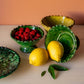 Coupe à fruits MCHATIYA aux rebords dentelés - Poterie de Tamegroute - BELDI BOHOME