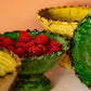 Coupe à fruits MCHATIYA aux rebords dentelés - Poterie de Tamegroute - BELDI BOHOME