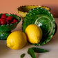Coupe à fruits MCHATIYA aux rebords dentelés - Poterie de Tamegroute - BELDI BOHOME